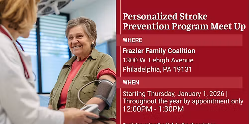 Personalized Stroke Prevention Program Meet Up