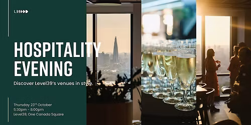 Level39 Hospitality Evening