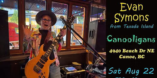 Evan Symons at Canooligans in Canoe BC !