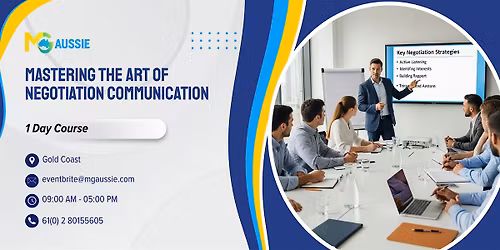 Mastering the Art of Negotiation Communication \u2013 1 Day Course in Gold Coast