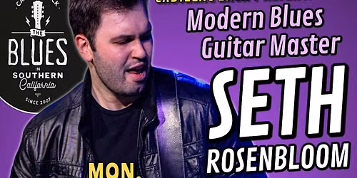 SETH ROSENBLOOM - Modern Blues Guitar Great - in Tarzana!