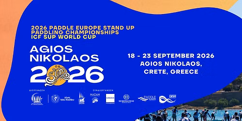 Agios on Sup - 2026 Paddle Europe SUP Championships - ICF SUP World CUP