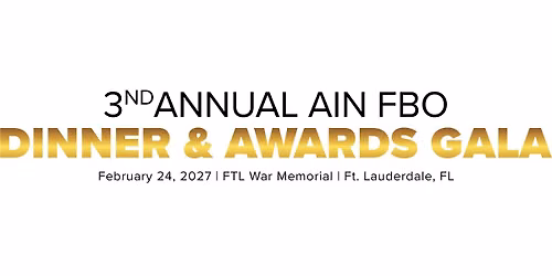 AIN FBO Awards & Gala