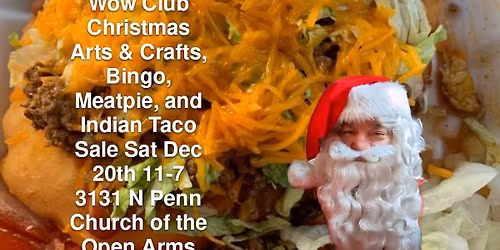 Christmas Native American Arts & Crafts, Bingo, Meatpie, and Indian Taco Sale