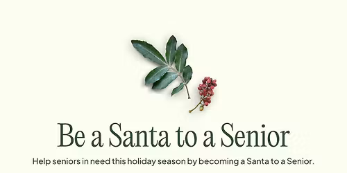 Be a Santa to a Senior 2025!