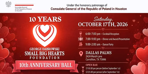 SBHF 10th ANNIVERSARY CHARITY BALL