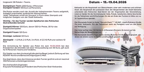 Skat Olimpiada Katowice 2026