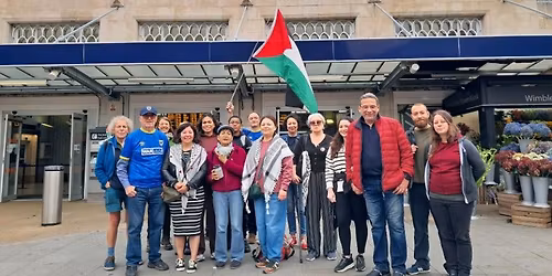 Wimbledon Gathering for 33rd National Demonstration for Palestine