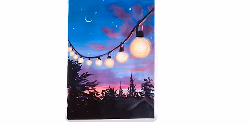 Calgary\u2019s Paint & Sip Experience at Raw Canvas: $25 Tuesday, Level 1