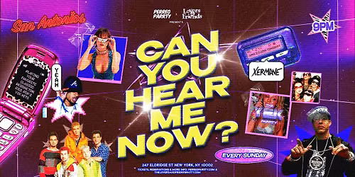 The Y2k Parrty- Can you hear me now? Classics at San Antonios Cocktail  Bar