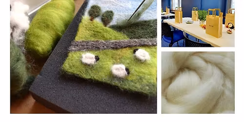 NEEDLE FELTING Workshop - Aberdeen (H1, Hill of Rubislaw)