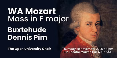OU Choir autumn concert: Mozart, Buxtehude and Dennis Pim