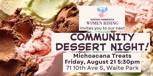 Community Dessert Night!