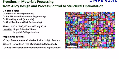 Frontiers in materials processing