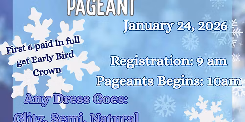 Winter Wonderland Pageant