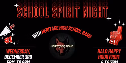 School Spirit Night - Heritage High School Band