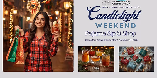 Candlelight Pajama Sip & Shop