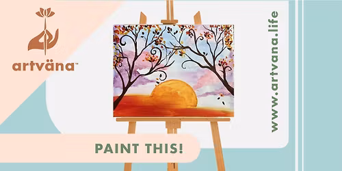Artvana FALL Paint & Sip at Cranes Castle in Bremerton November 2025