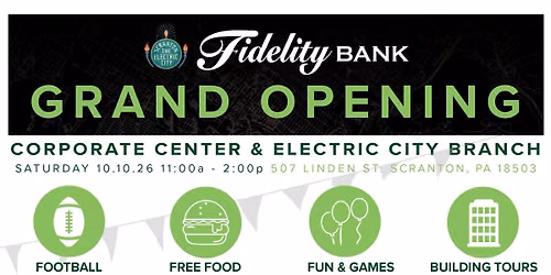 Fidelity Bank's New Corporate Center Grand Opening Event!