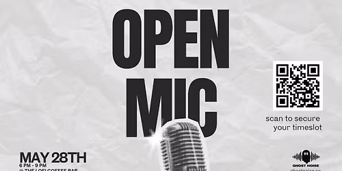 Open Mic @ The Lofi Coffee Bar - Hosted by Ghost Noise