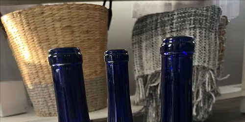 Mandala Cobalt Bottles at Caledonia Brewing