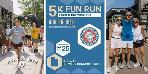 Fun Run 5k @ Fisher Brewing | 2026 Utah Brewery Running Series