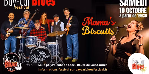 Les Off du Bay-Car Blues Festival : Mel n'Mojo Guys \/ Mama's Biscuits \u00e0 Socx !