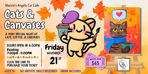 November Cats & Canvases