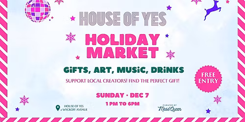 YES Holiday Market!