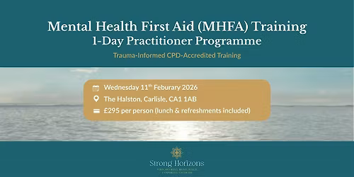 Trauma-Informed Mental Health First Aid (MHFA) Practitioner Programme
