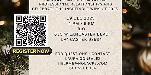 Antelope Valley Business Connectors Holiday Mixer