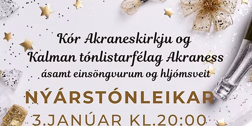 N\u00fd\u00e1rst\u00f3nleikar K\u00f3rs Akraneskirkju