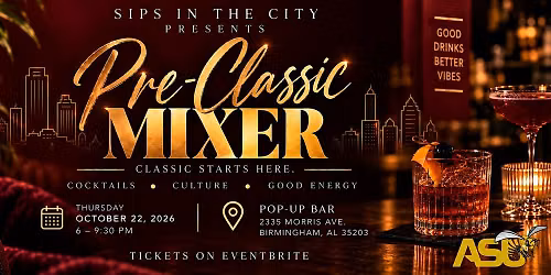 Sips in the City: Pre Classic Mixer