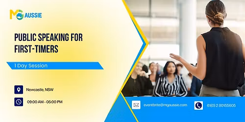 Public Speaking for First-Timers: 1 Day Session in Newcastle, NSW