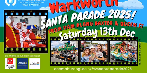 Warkworth Santa Parade 2025