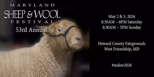 2026 Maryland Sheep & Wool Festival