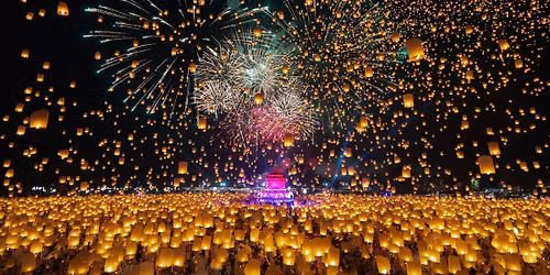 Chiangmai CAD Khomloy Sky Lanterns Festival 2025