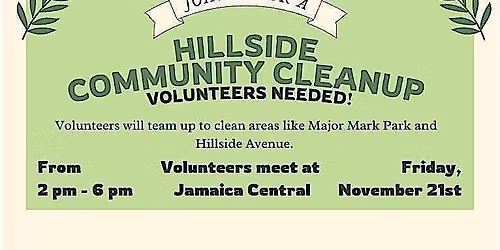 Hillside Community Cleanup
