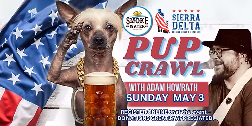 PUP CRAWL - Sierra Delta Dog Parade in Okauchee to Support Veterans - ft. Music by Adam Hawrath 