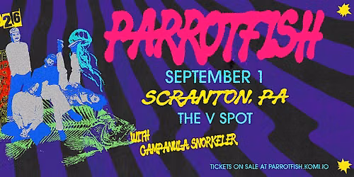 Parrotfish Summer Tour 2026 w\/ Campanula, Snorkeler!