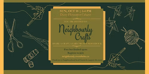Neighbourly Crafts