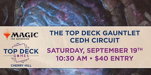 The Top Deck Gauntlet - September