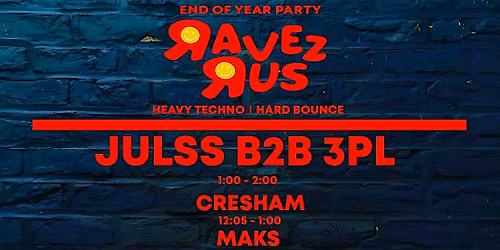 Ravez'R'Us '25 End of Year Party The Cellar Galway
