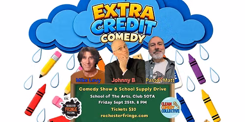 Extra Credit Comedy at ESL Rochester Fringe Festival