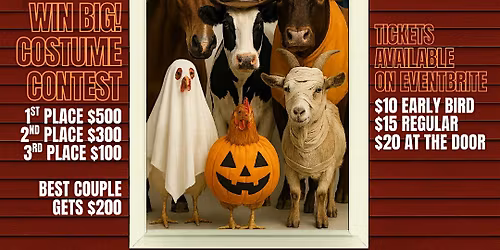 1st Ever Hallowe'en at The Barn Country Bar