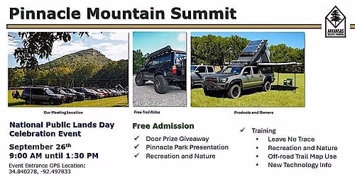 Pinnacle Mountain Summit