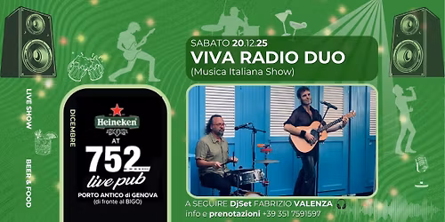 VIVA RADIO DUO live @ 752LivePub + DjSet