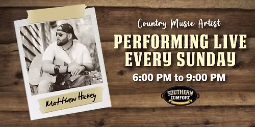 Matthew Hickey LIVE at Southern Comfort Kitchen in Westgate Smoky Mountain Resort & Water Park