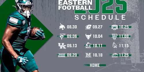 Parking Western Michigan Broncos at Eastern Michigan Eagles Football