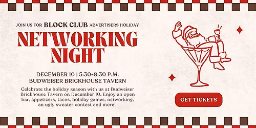 Block Club Advertisers Holiday Networking Night